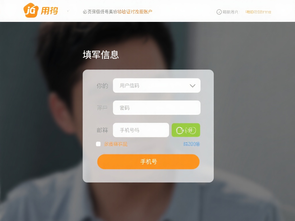 填写个人信息：按照提示输入你的基本信息，包括用户名