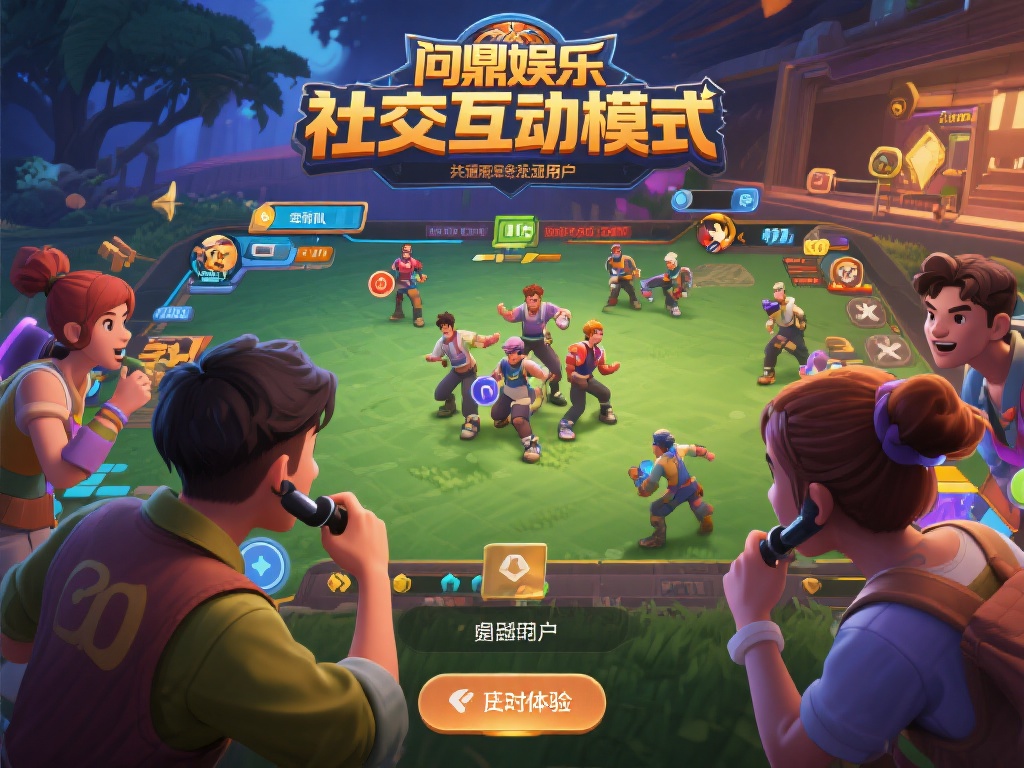 社交互动模式：问鼎娱乐特别注重用户之间的互动，推出