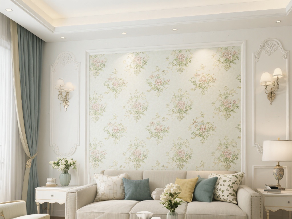 墙纸之所以能在家居装饰中占据重要地位，是因为它能够