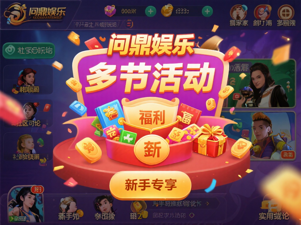 问鼎娱乐经常推出各种活动，例如节日福利、签到奖励以