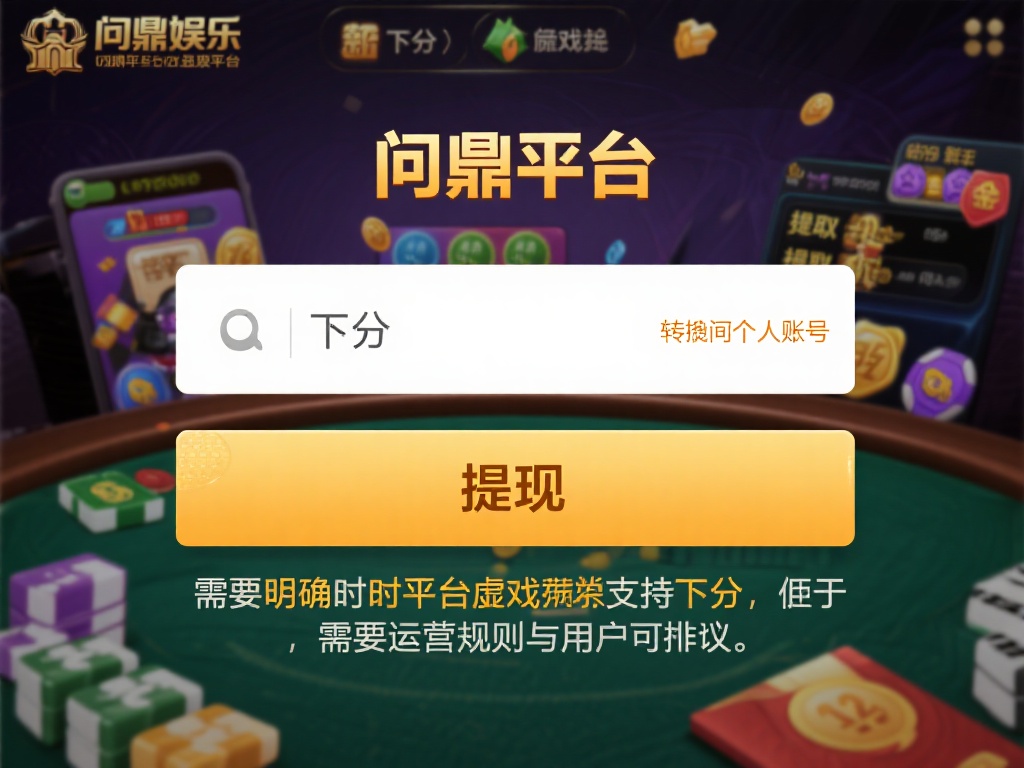 问鼎娱乐能下分嘛？详解平台提现规则与操作流程 (问鼎娱乐能下分吗？平台提现规则与操作流程详解）